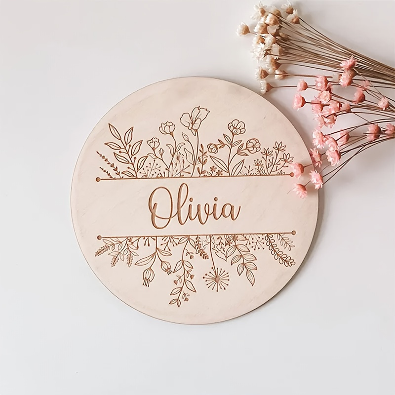 Woodworking Room - Targa Personalizzata con Nome Inciso a