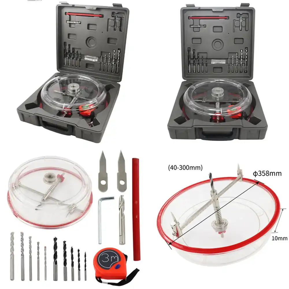 Woodworking Saw - Set di frese a tazza regolabili