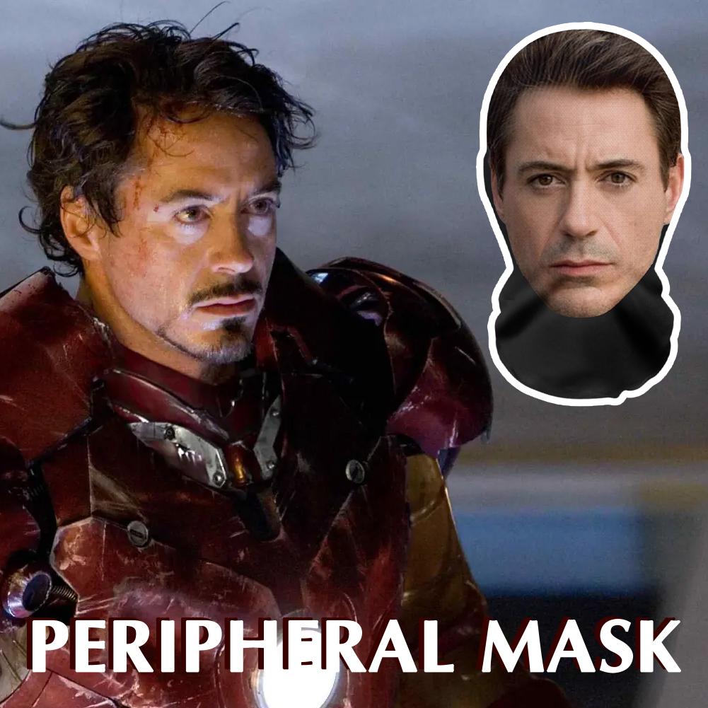 Woodworking Mask - New Iron Man 3D stampato maschera