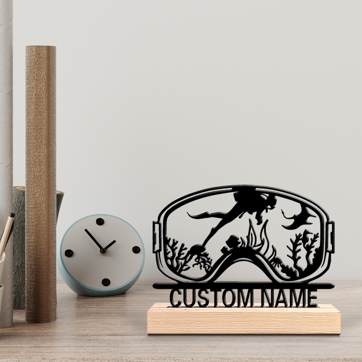 Woodworking Room - Decorazione da Parete in Legno Personalizzata