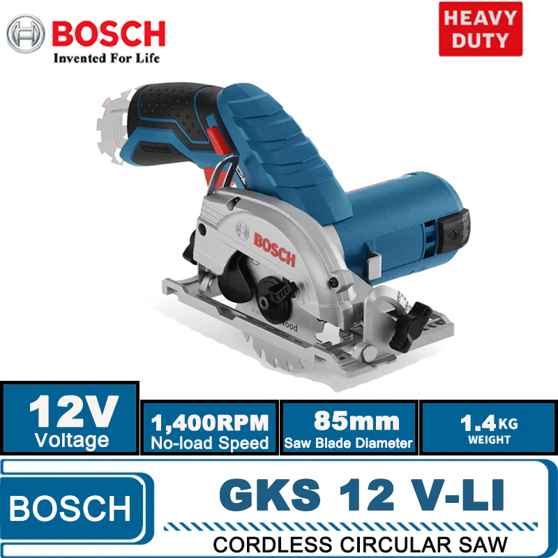 Woodworking Saw - Sega Circolare Elettrica BOSCH GKS 12V-LI