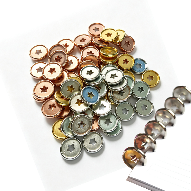 Woodworking Files - 50 Pezzi Fibbie per Rilegatura a