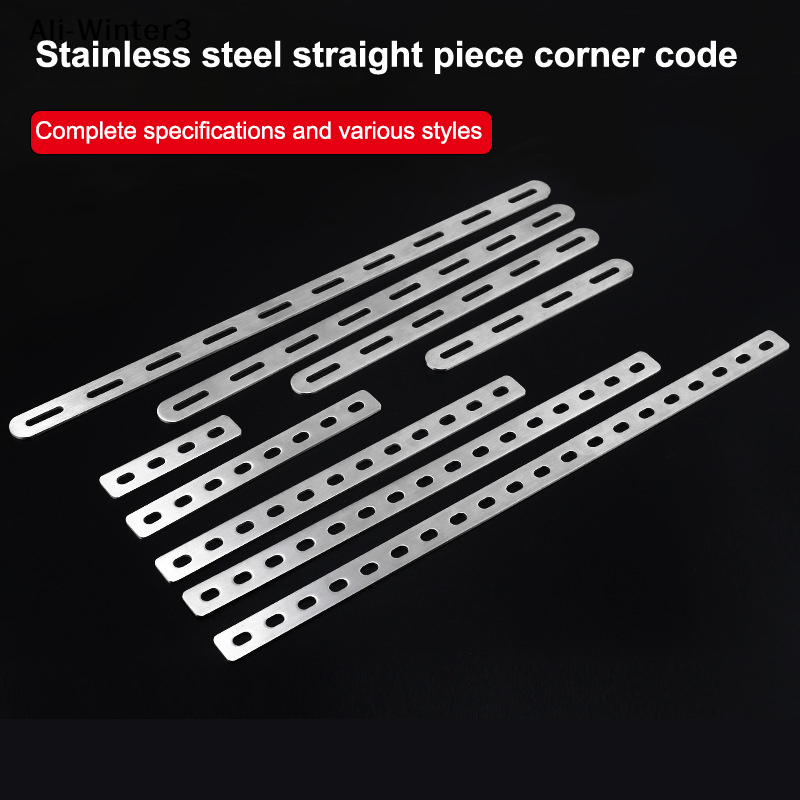 Woodworking Joint Types - Staffa Angolare Piatta in Acciaio Inox,