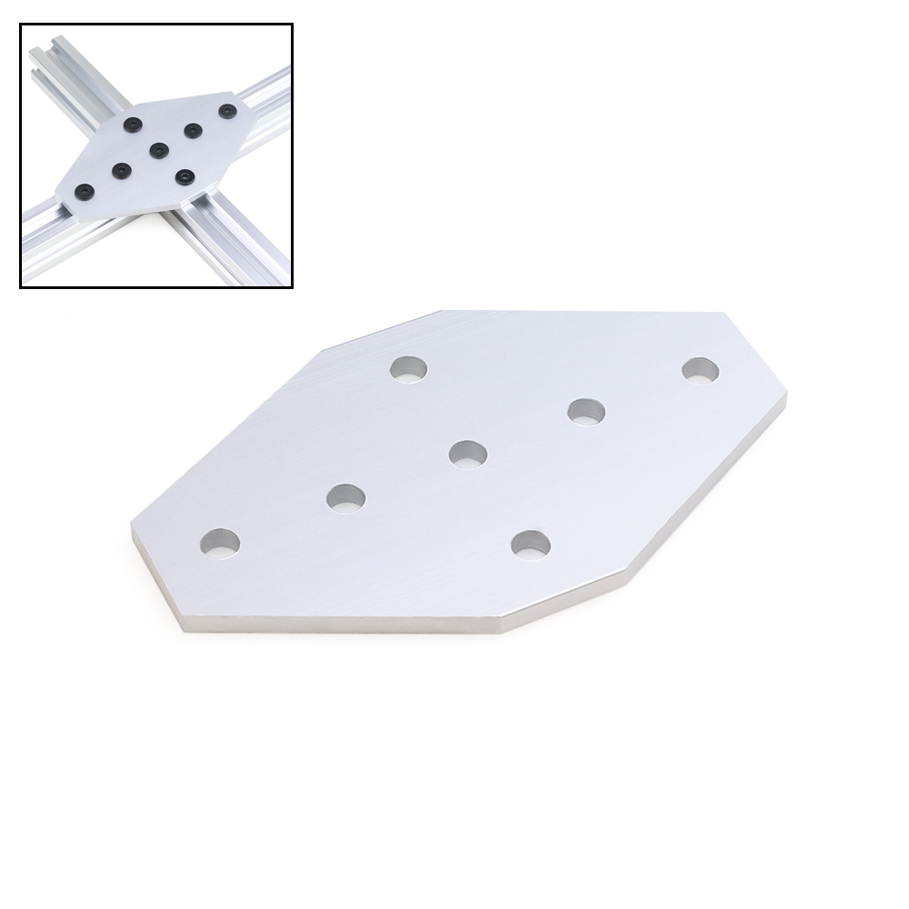 Woodworking Joint Types - Openbuilds Piastra di giunzione a croce