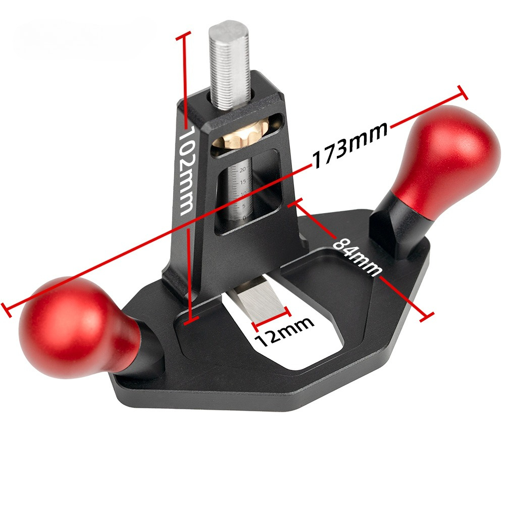 Pialla per legno in ebano nero - Shoulder Plane Rabbet recensione e prezzo