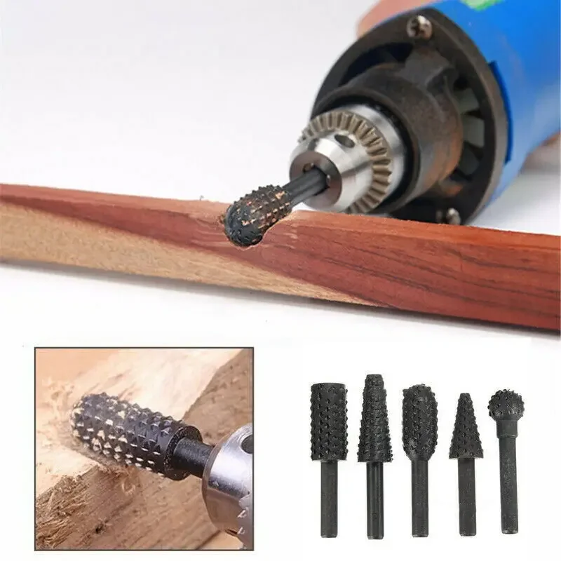 5PCS Rotary Craft File Rotary  - Woodworking Files And Rasps recensione e prezzo