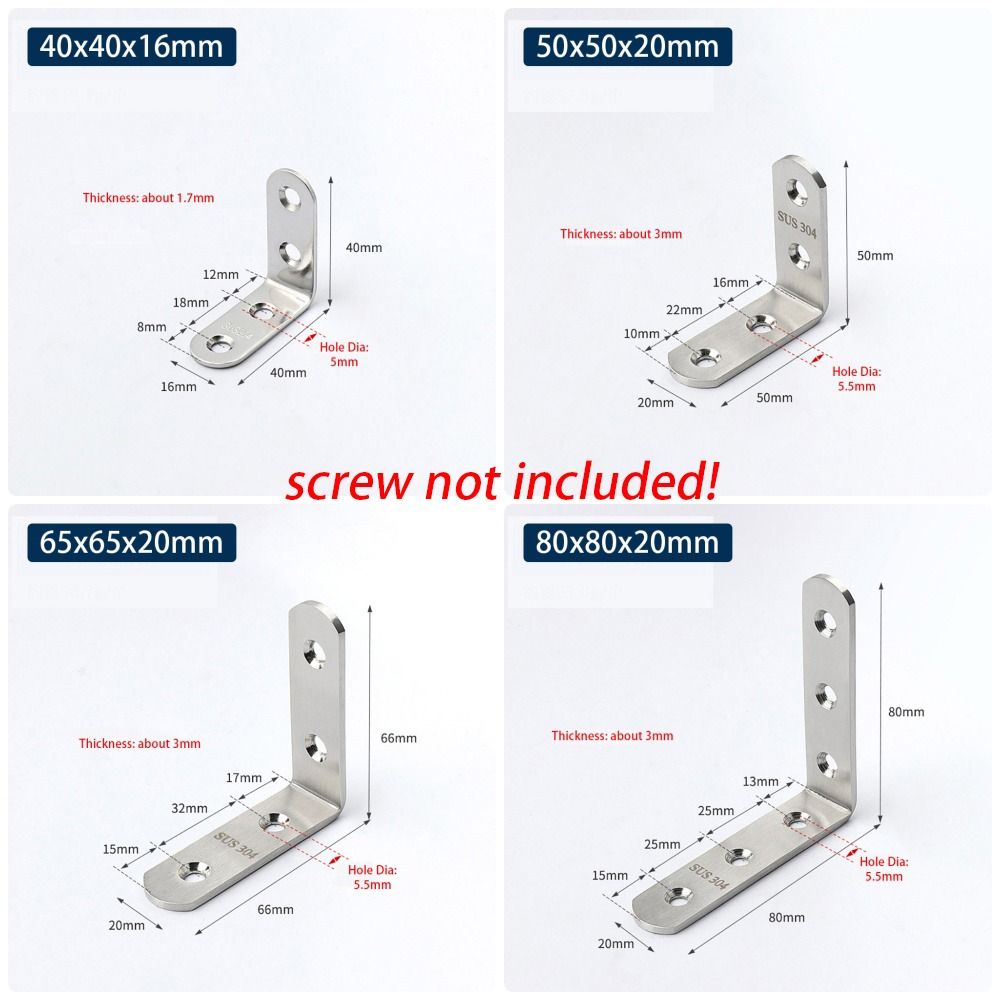 1 Pezzo Staffa Angolare per Mo - Woodworking Joint Types recensione e prezzo