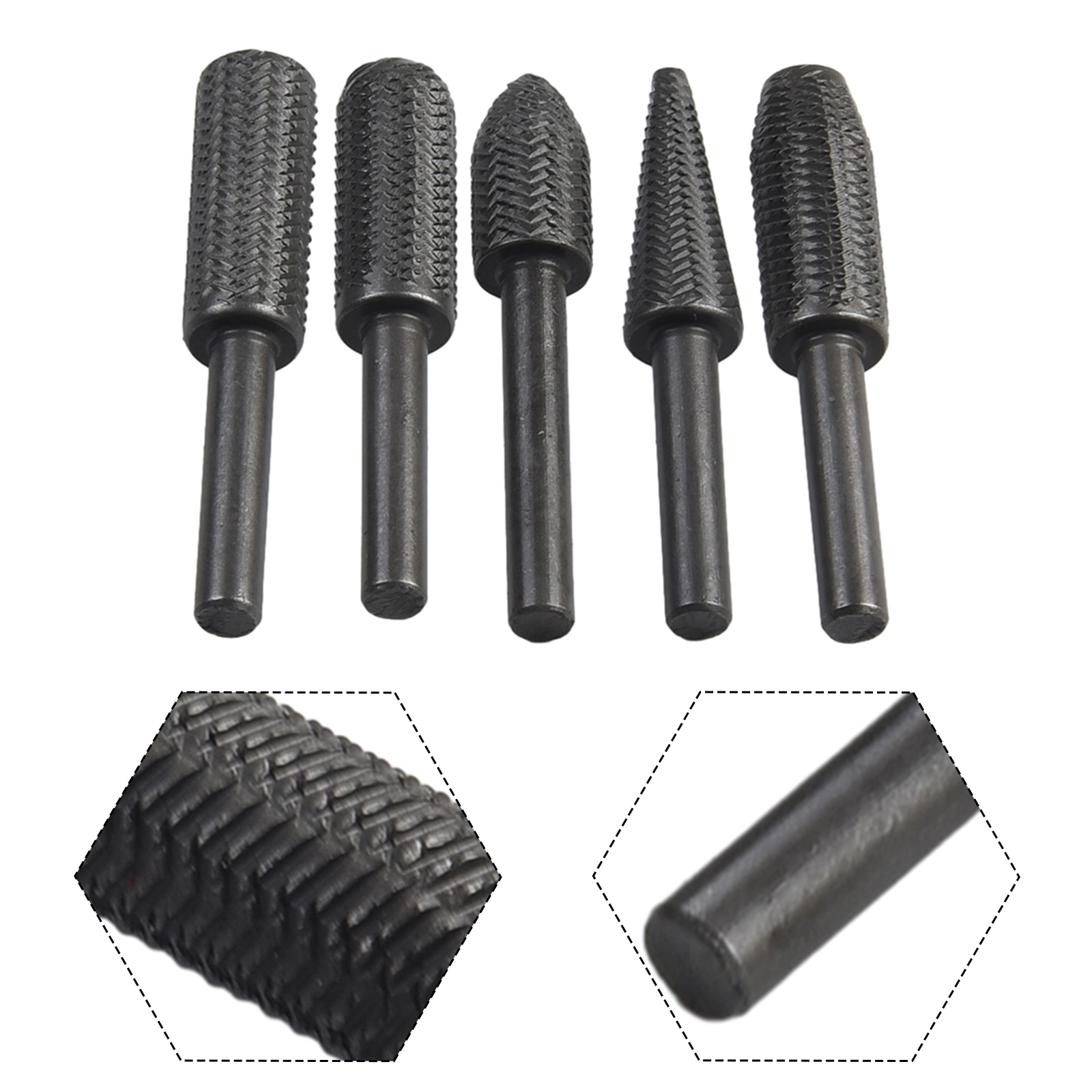 Set di 5 raspe rotanti a doppi - Woodworking Files And Rasps recensione e prezzo