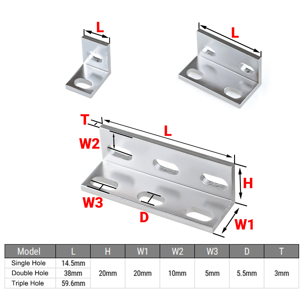 10 Pz/lotto Openbuilds Singolo - Woodworking Joint Types recensione e prezzo