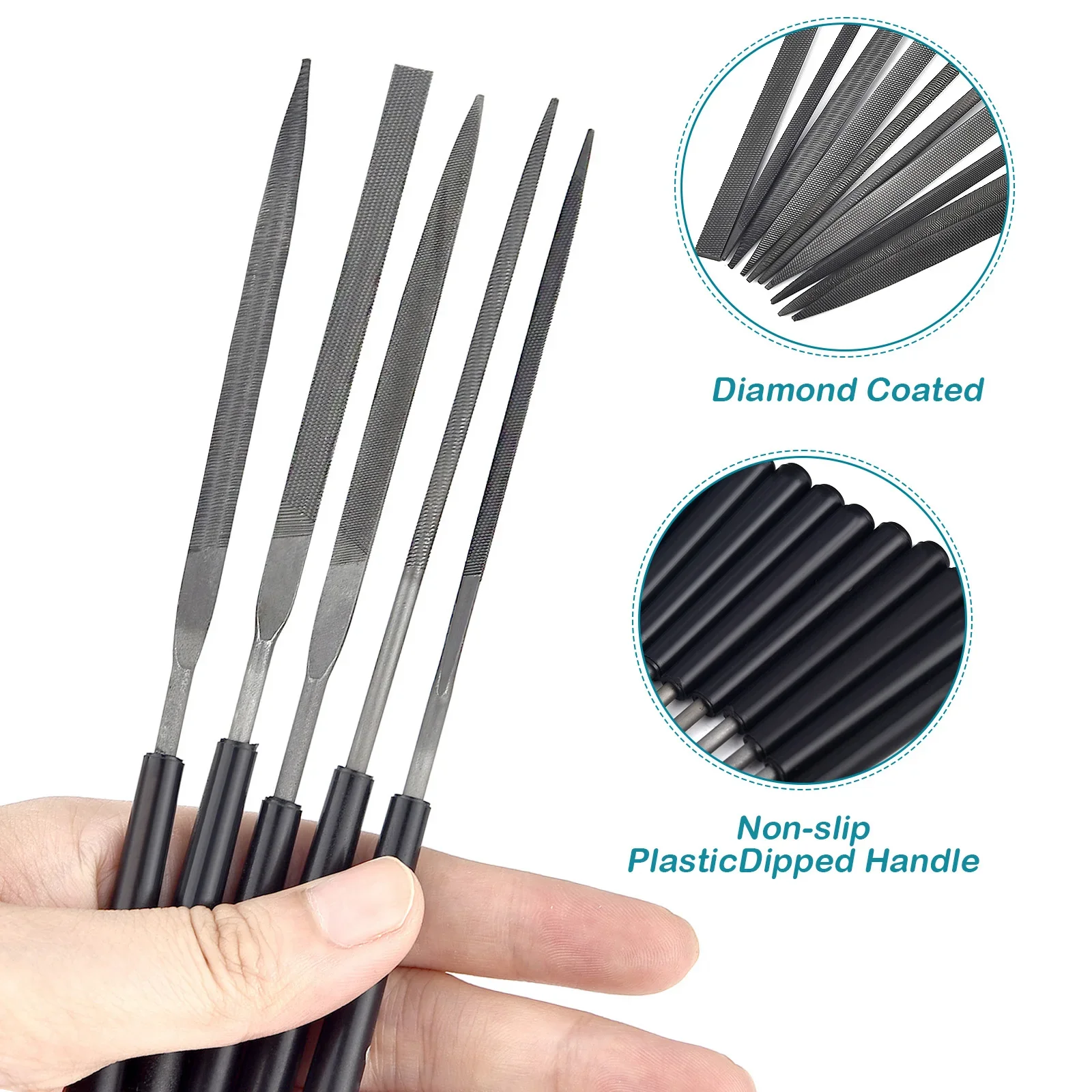 3/5/10pcs Set di lime ad ago K - Woodworking Files recensione e prezzo