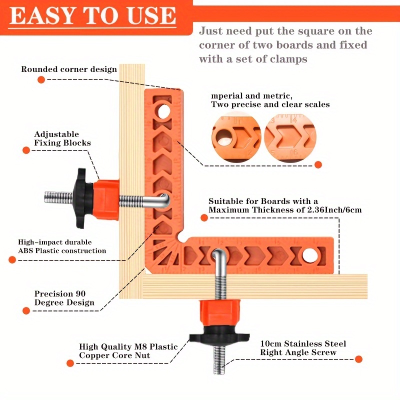 90 °   Set di Posizionatori ad - Woodworking Tool Stores recensione e prezzo