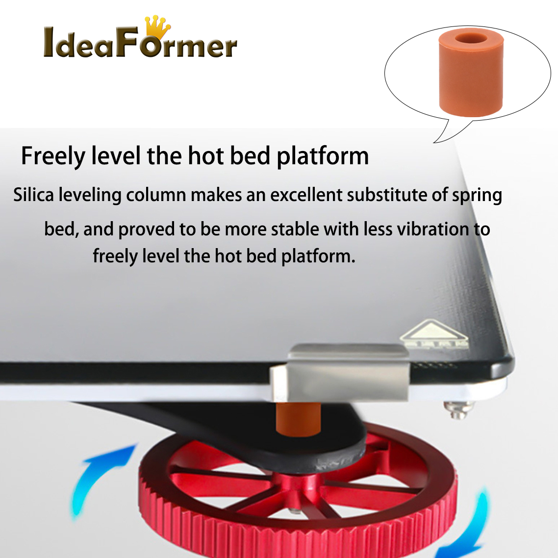 IdeaFormer 4 pezzi in silicone - Creality Printer K1 recensione e prezzo