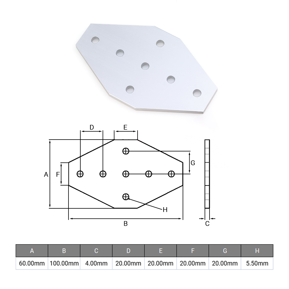 Openbuilds Piastra di giunzion - Woodworking Joint Types recensione e prezzo